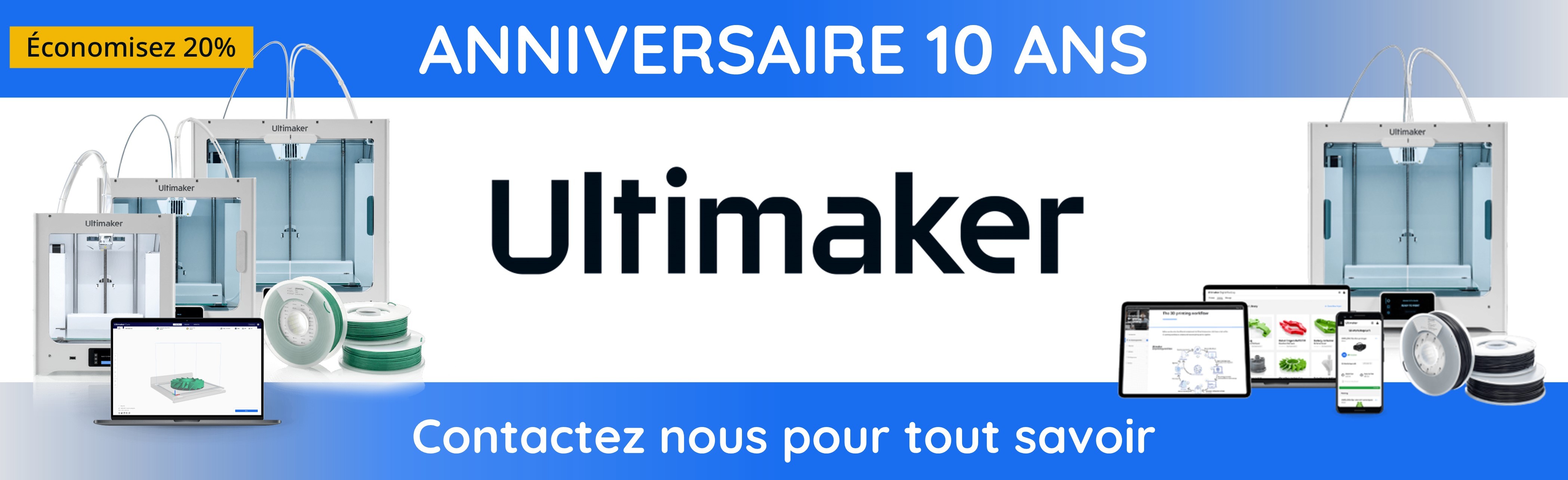 Anniversaire 10 ans D'Ultimaker